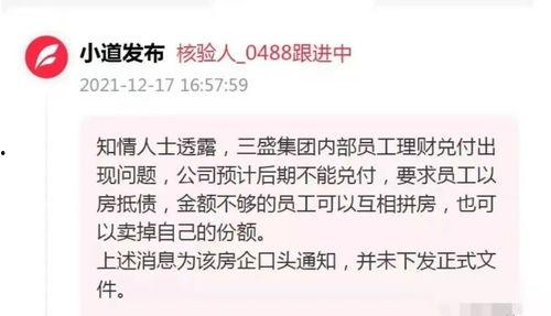 三盛集团爆料事件视频播放,事件真相与舆论风暴全解析